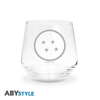 DRAGON BALL - 2 Glasset Kame & Dragon Ball Dieses wunderbare Glasset von ABYstyle zeigt emblematische Elemente des Dragon Ball-Universums mit dem Kame-Symbol und dem 4-Sterne-Drachenball.